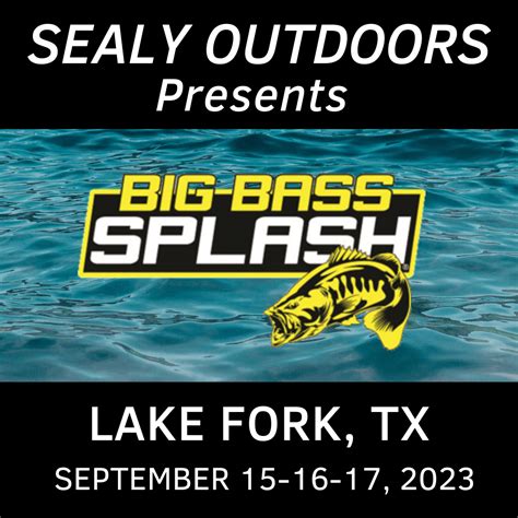Sealy big bass splash - KICKS 105.1. April 26, 2022 ·. In 2024, the Big Bass Splash on Lake Sam Rayburn is going to be historic. kicks105.com. $150,000 For One Fish? Sealy Gives Details for East Texas Tourney. The 40th Annual Big Bass Splash on Lake Sam Rayburn in 2024 will be historic. 517517.